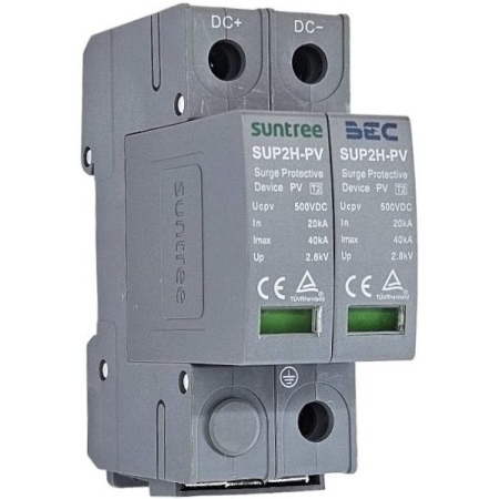 کلید قطع DC دو پل 600 ولت Suntree ایزولاتور DC مخصوص سیستم خورشیدی
